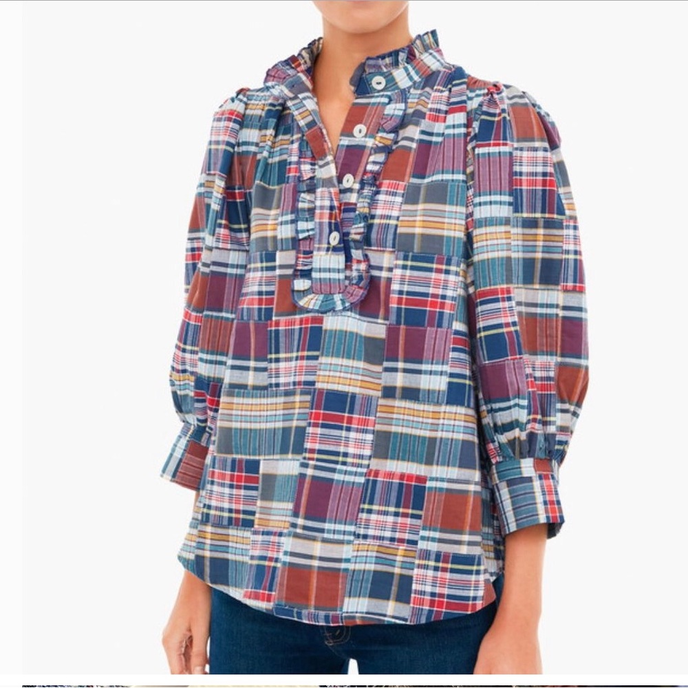 EUC Antik Batik size XS/36 Madras top